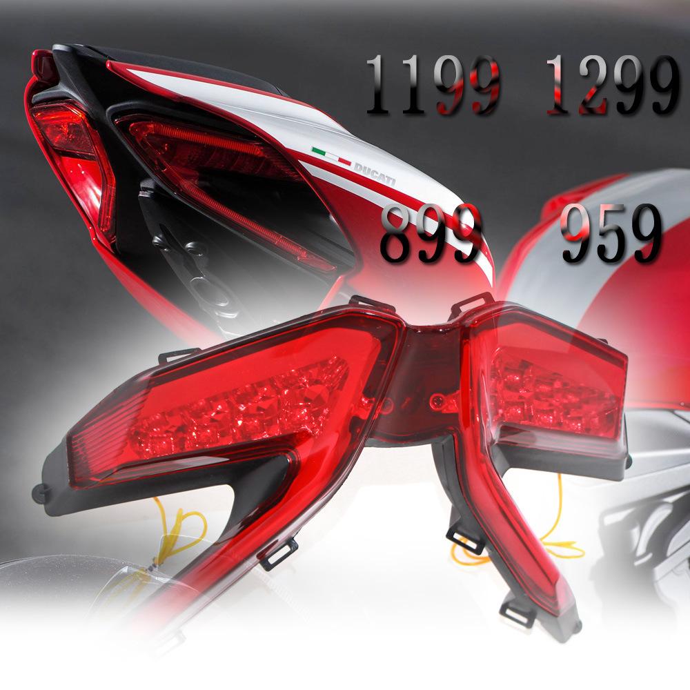 Совместимый задний фонарь для мотоциклов Ducati 899, 959, 1199 S/R, 1299