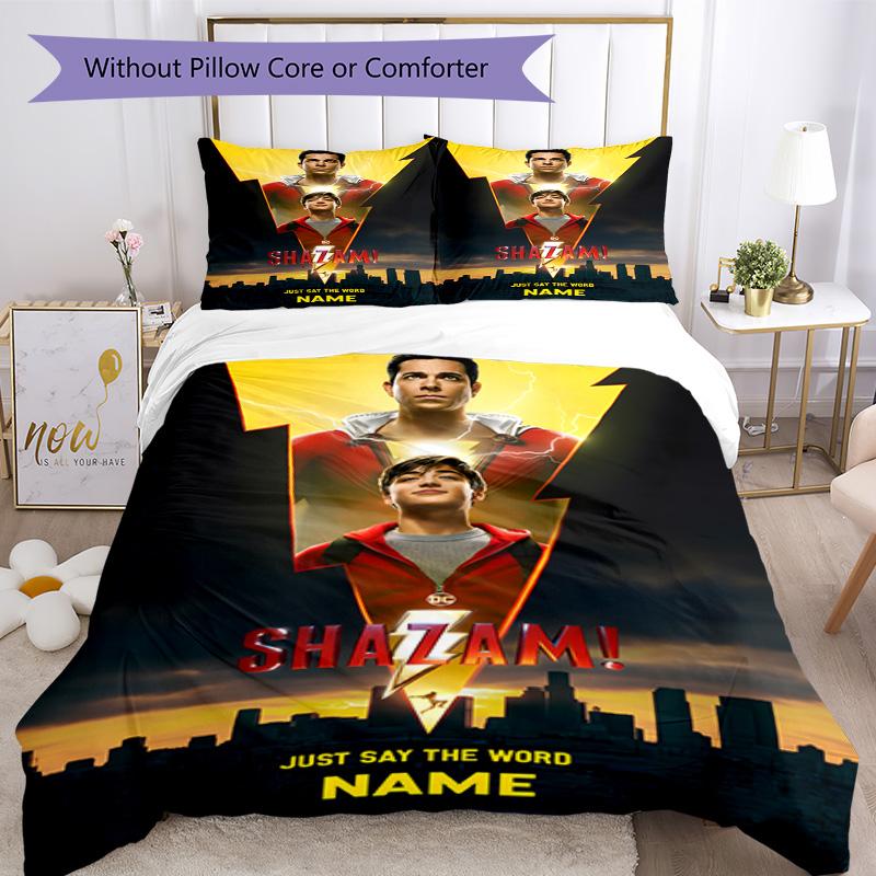 Warner Bros. Films (21) Customize your name Bedding Set Breathable Duvet Cover with Pillowcases Home Decoration Birthday Gift