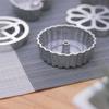 Gadgets Funnel Cake Maker Aluminum Bunuelos Mold Cookie Bake Mold Iron MakerWaffle Swedish Rosette