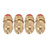 10Pcs G1/2 Male Thread Sprinkler Nozzle Garden Irrigation Water Spray Head Adjustable Watering