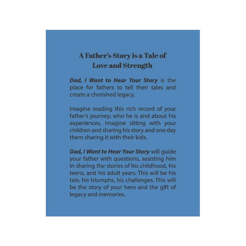 Папа/мама, я хочу услышать твою историю. Журнал. Журнал для папы. Многоцелевой.