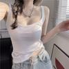 Skin-friendly Cotton Summer New Suspender Vest for Women, Slim and Sexy Backless Base Shirt