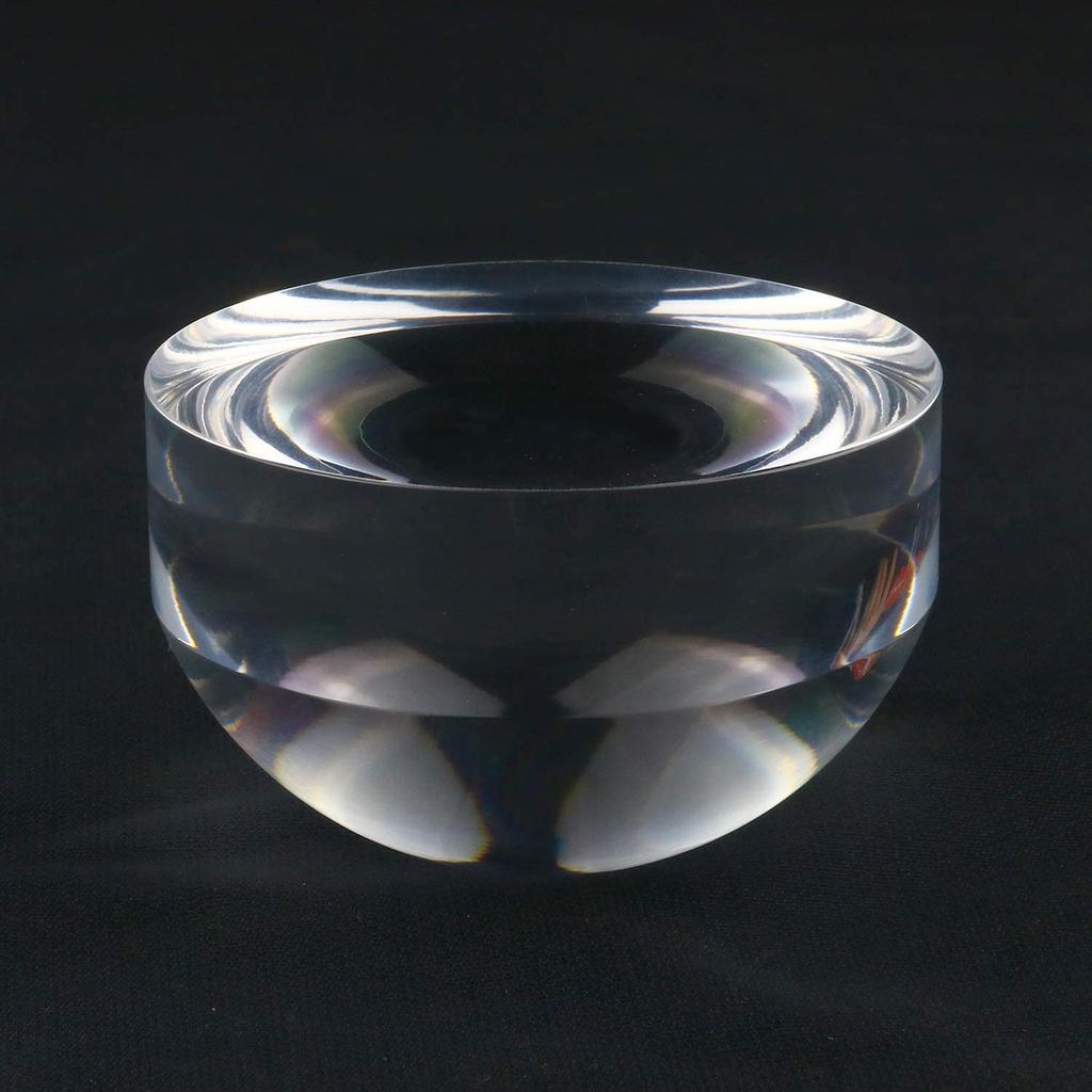 50/60/80/100 мм Оптическая акриловая купольная лупа Настольный пресс-папье Лупа для чтения Линза-полушар Лупа 8X/7X/6X/4X