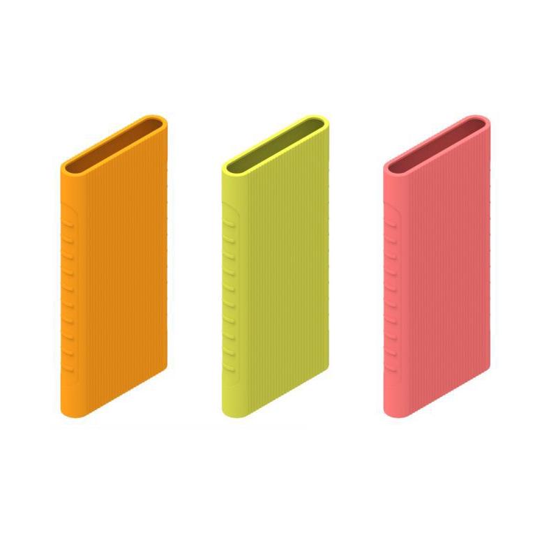 Мягкий силиконовый защитный чехол для нового Xiaomi Power Bank 2nd II/3rd III 10000 мАч с двойным USB