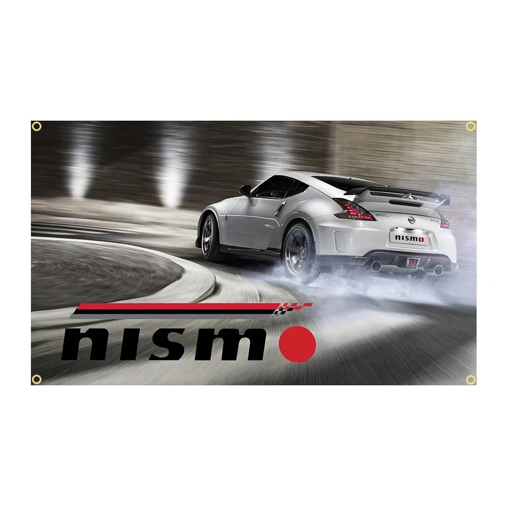 Nismo Flag Racing GT Car Banner Decoration Tapestry Room tapestry wall decoration Racing decorative tapestry