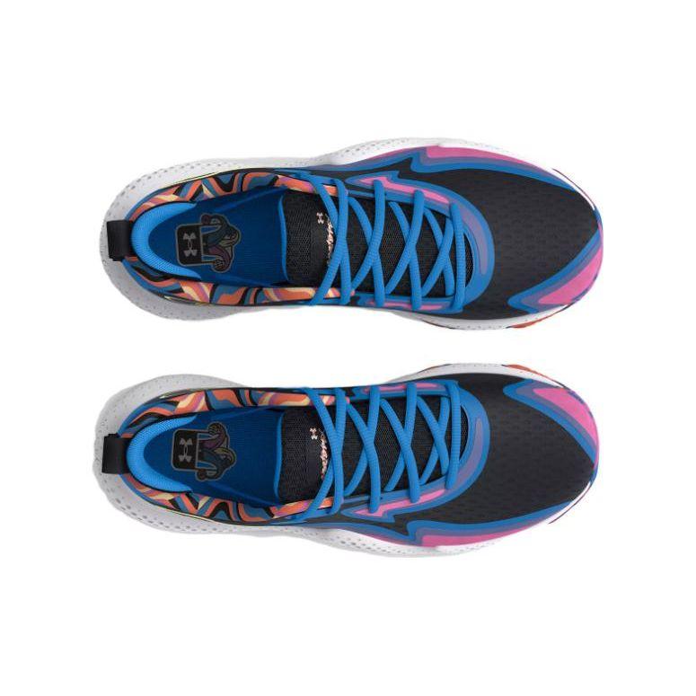Under Armour Men's Spawn 5 LE Basketball Shoes Blue/Pink/Black 3026758-001