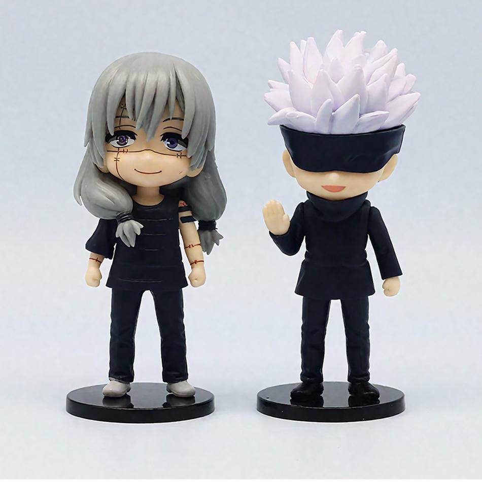 16 шт./упак. Фигурка Jujutsu Kaisen Q Posket Сатору Годжо Гэто Сугуру Юдзи 9 см Фигурка Аниме Коллекция украшение подарок на день рождения