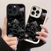 JT201 Милый Астронавт Космос Луна для iPhone 17 16 15 14 Pro Max Samsung S26 S25 Ultra A17 A16 A07 A56 Xiaomi 15T Redmi 15c 14C Note 13 Мягкий ТПУ Чехол