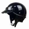 Trendy retro Japanese-style half helmet for electric bikes and motorcycles, personalized for men and women, suitable for all seasons DOT