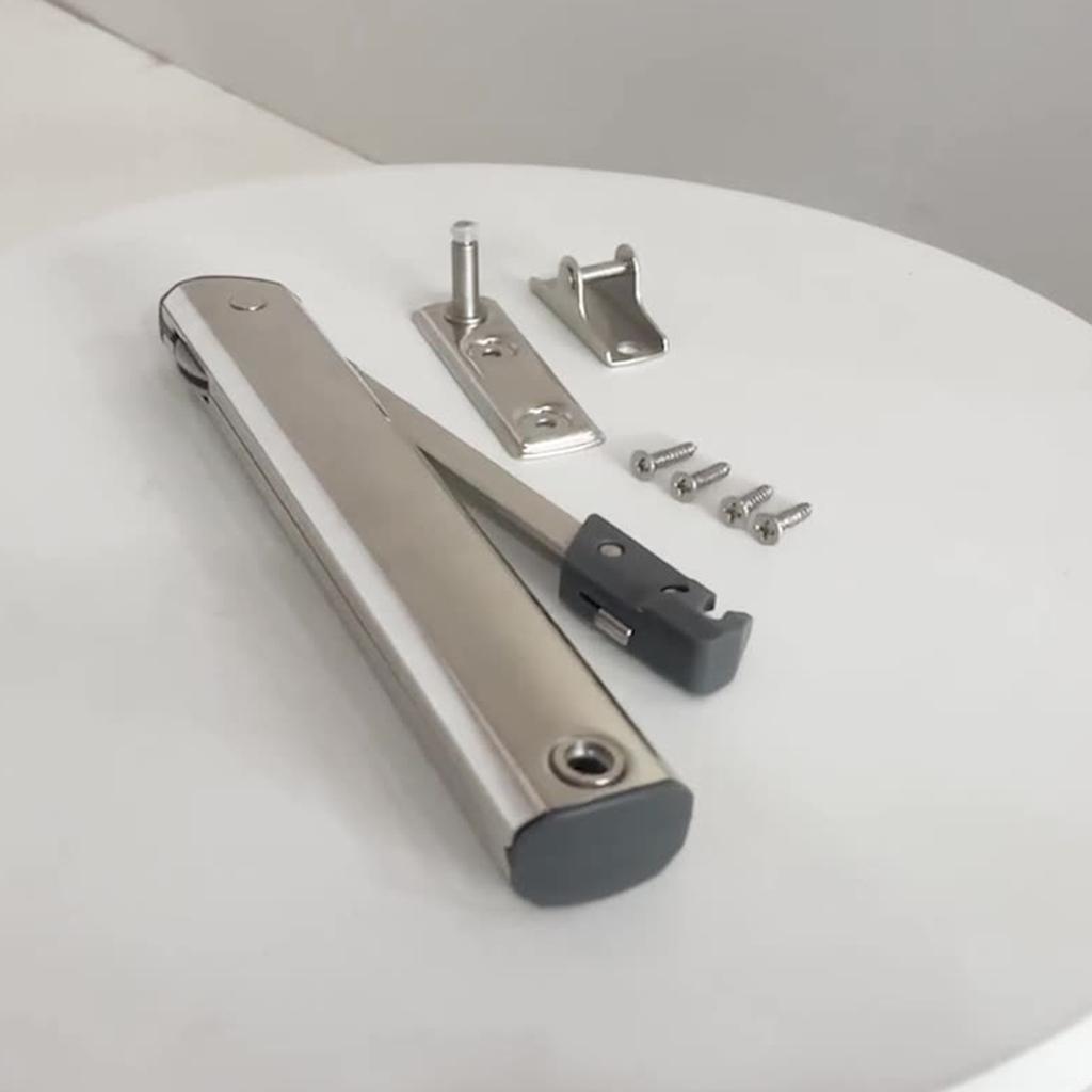 Flap Lid Stay Lift Support System for Kitchen Wardrobe Cupboard Cabinet Door Open Upward & Downward Self Closing Hinge