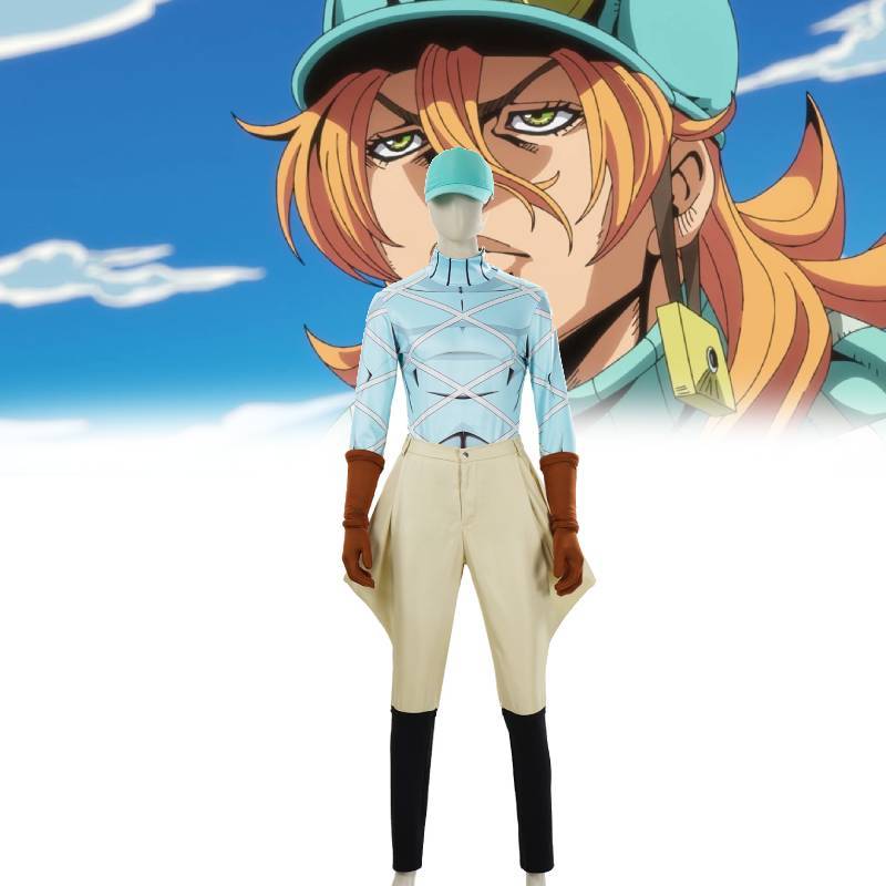Косплей-костюм Дио Брандо из JoJo's Bizarre Adventure, смешанный полиэстер, для фанатов аниме