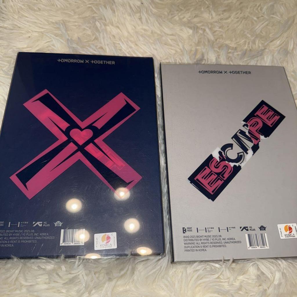 [Б/У] альбомная торговая карточка txt