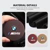 2PCS Suede Car Coaster Water Cup Slot Non-Slip Pad For BMW Performance X1 X3 X5 E39 E46 E90 F20 E60 F30 M3 M5