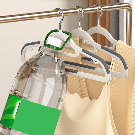 10 шт. вешалка для одежды противоскользящая утолщенная вращающаяся гладкая защита от царапин бесшовная выдерживает большую нагрузку из нержавеющей стали без деформации влажная сухая вешалки двойного назначения