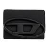 DIESEL Trifold Wallet Folding Wallet Wallet X10108 P6248 T8013 Black Unisex Card Case Coin Purse Men's Women's