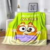 Bingo's Diaper Day Blanket Soft & Cozy Great for Seaside Couch Sofa All-Season Use Stylish Decor Unique Gift for Family and Friends Camping