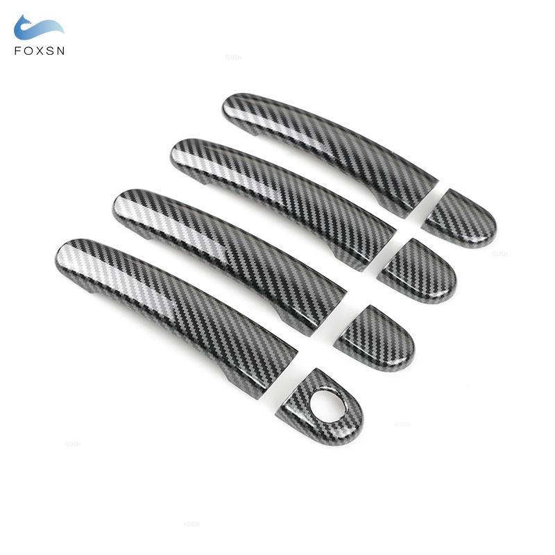 Автомобильные аксессуары, внешняя дверная ручка, наклейка, накладка для VW Golf 5 MK5 Rabbit 2004 2005 2006 2007 2008