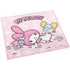 Children's Lunch Cloth, 43x43cm, Made In Japan, My Melody, Ushiro and Shiro, Sanrio Design, KB4-A