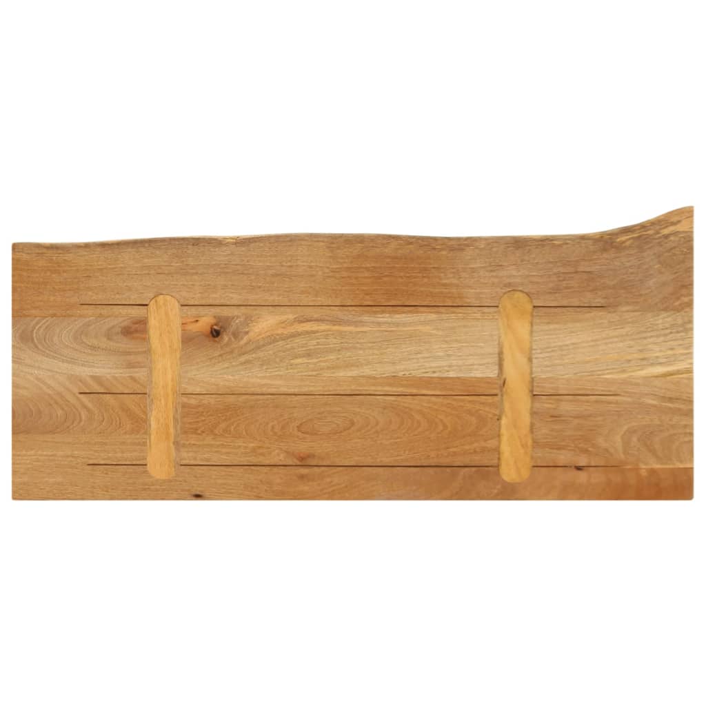 Vidaxl Blat Stołu Z Naturalną Krawędzią, 80X40X3,8 Cm, Drewno Mango