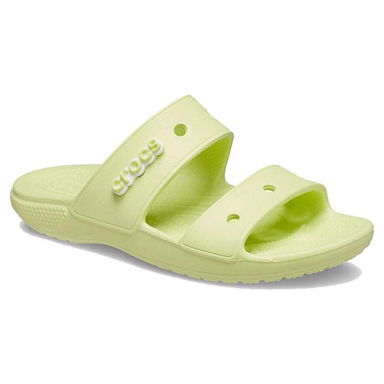 Crocs Comfortable Soft Sole Sports Sandals Unisex Sandals Lime-Yellow 206761-3U4