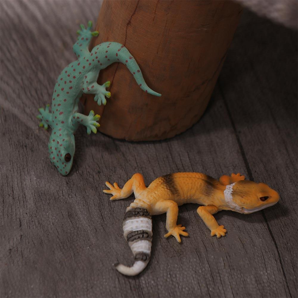 Cognition Toys Simulation Lizard Figures Gecko Prank Props Gecko Figurine Toy Kid Gifts