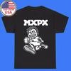 Хлопковая черная футболка с коротким рукавом группы Mxpx, все размеры S-5XL, TT712, унисекс