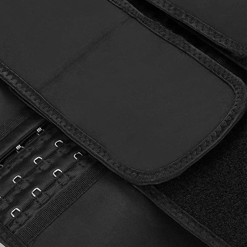 Men Waist Support Sauna Slimming Waist Trainer Belts Sweat Abdomen Corset Weight Loss Belly Compression Straps Sports Girdles