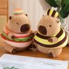 Transformed Plush Capybara Toy Hamburg Capybara Bee Capybara Persimmon Capybara Plush Toy Children's Gift