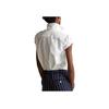 Polo Ralph Lauren Oxford Cloth Однотонная рубашка Женские рубашки Белые WMPOSHTNN820-034