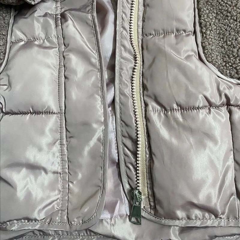 Зимняя женская мода свободная толстая теплая хлопковая куртка с капюшоном теплая парка средней длины из овечьей шерсти