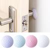 Mute Door Fenders Golf Modeling Rubber Stickers Wall Protect Sticker Baby Head Fender Handle Door