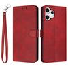 For Nothing CMF Phone 2 Pro Case Flip Stand Calf Texture PU Leather Wallet Phone Cover with Strap