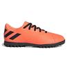 Adidas 19.4 Tf J Round Toe Lace-Up Non-Slip Durable Low-Top Soccer Shoes Kids Soccer Shoes Orange EH0503