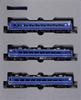 KATO N Gauge Sleeper Express Hamanasu Model Passenger Car 3-Car Add-On Set, Train, 10-2106
