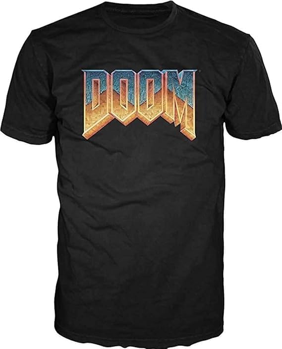 Doom Unisex Black T Shirt