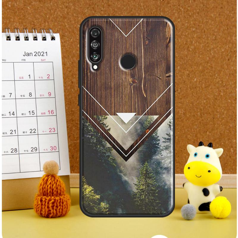 Forest Geometry Wood Nature For Huawei Nova Y72 Y70 Y91 Y90 Y60 Y61 Y73 3i 7i 8i 11i 12i 9 10 SE P20 P30 P40 Lite Case
