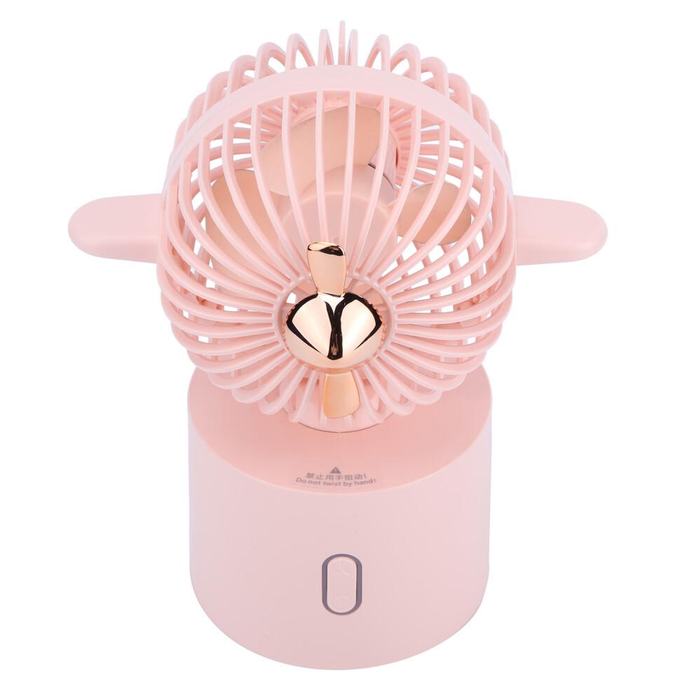 Mini Cooling Fan With Powerful Airflow, Folding Desk Fan Design For Home And Office, USB Rechargeable Battery Operated Handheld Fan With Adjustable Sp