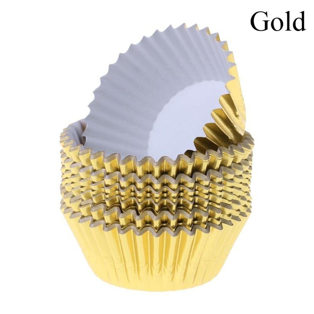 Товары для вечеринок Кухонные принадлежности Вкладыш Оберточная бумага Алюминиевая фольга Формочка для торта Кекс Маффин Коробки