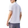 Fila Современное наследие Мода Удобная Универсальная Дышащая Футболка-поло с коротким рукавом и вышивкой логотипа Мужские топы Белый F51M523102F-WT