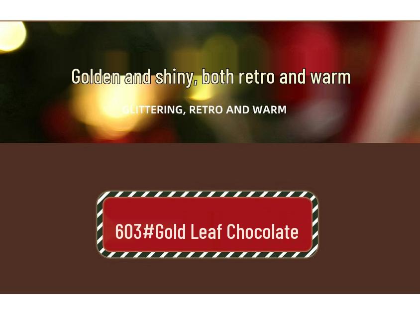 GoGoTales Рождественская палетка теней для век Chocolate 605: Начинающим: Матовые и жемчужные земляные оттенки с блестками.