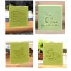 Handmade Letter Pattern Stamp, Home Cleaning Natural Seal with Handle, Acrylic Transparent Soap Stamp, DIY Making Chapters