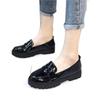 Large Size Women's Shoes Plus Size Japanese Jk Single Shoes Retro Small Leather Shoes Versatile Soft Sole