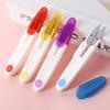 Transparent Tape Covers U-Shaped Small Scissors Trimming Thread Ends Burrs Tailors Scissors