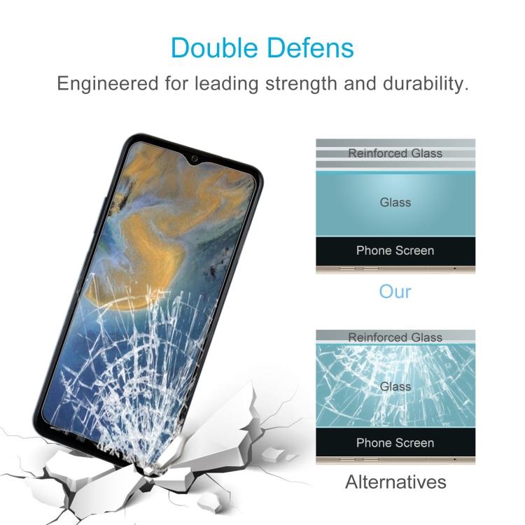 10 PCS 0.26mm 9H 2.5D Tempered Glass Film For ZTE Blade A72 2022 4G