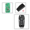KEYYOU Car Remote Control Key For Ford Fusion Focus Mondeo Fiesta Galaxy HU101 Blade 433MHz 4D63/4D60 Chip Modified Flip Key
