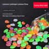 Large Luminous Aquarium Resin Pebbles - Super Bright Fluorescent Stones for Fish Tank Landscaping
