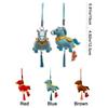Realistic Pony Plush Keychain Ultra-soft Stuffed Year Horse Mascot  for Year of The Horse