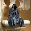 2023  Reaping Solace Reaper Sitting Statue Gothic Desktop Resin Sculptures