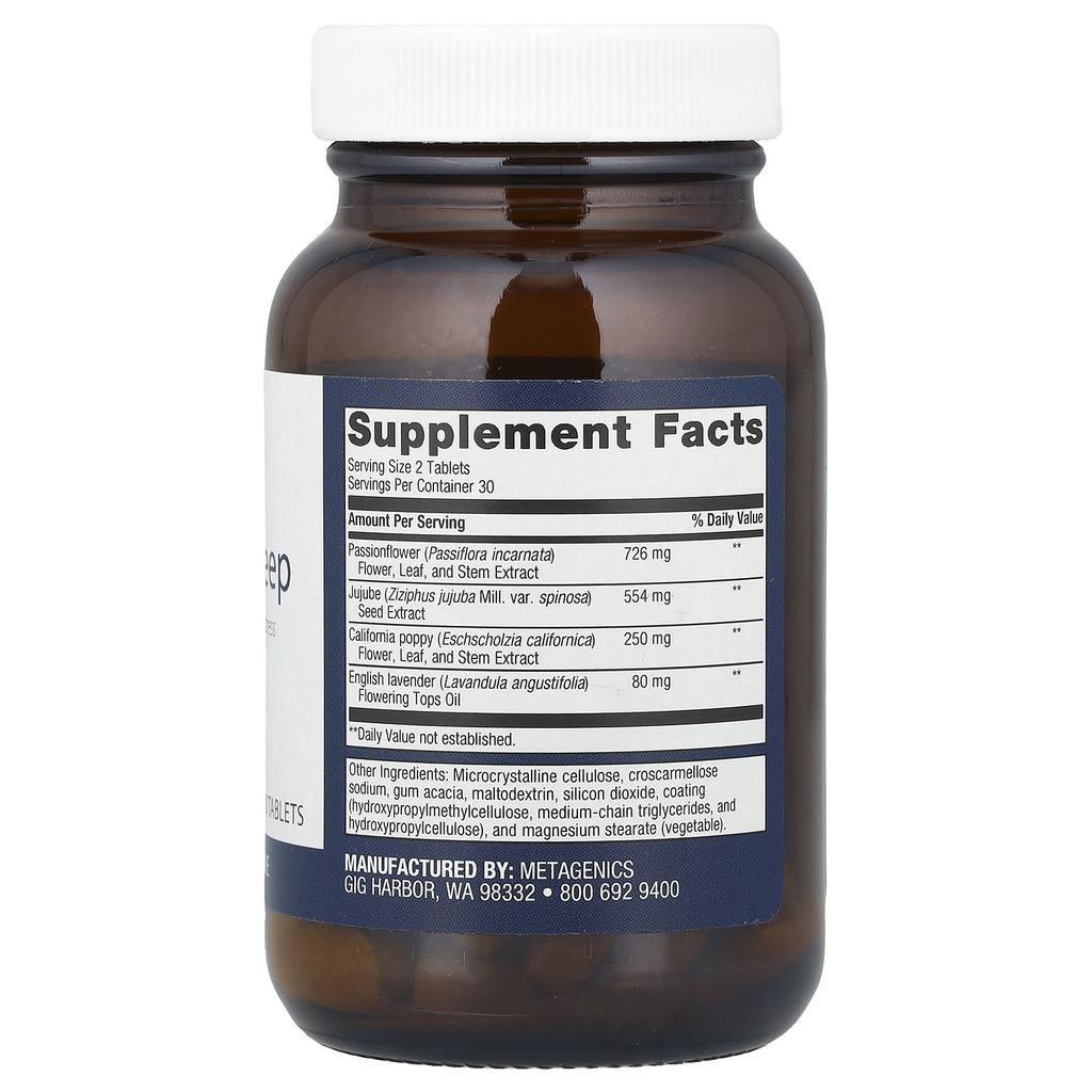 Metagenics Tran-Q® Sleep, 60 таблеток