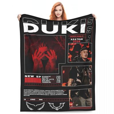 DUKI Хип-хоп Рэпер Флисовый Плед Одеяло для Кровати Спальни Ультра-Мягкое Плюшевое Тонкое Одеяло